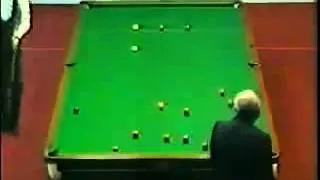 Alex Higgins vs Stephen Hendry (young), the best frame of all time 1987