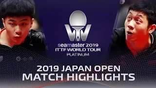 Xu Xin vs Lin Yun-Ju | 2019 ITTF Japan Open Highlights (Final)