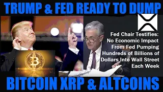 WATCH OUT! TRUMP & FED READY TO DUMP BITCOIN XRP & ALTCOINS FOR THE MASSES ELECTION!