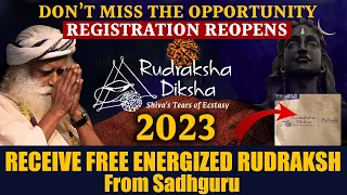 Receive Free Rudraksha From Sadhguru- How To Register For Rudraksha Diksha 2023 Procedure | Sadhguru