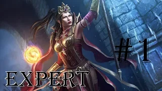 DIABLO 3 ACT 1 PART 1 EXPERT FEMALE WIZARD Walkthrough No Commentary