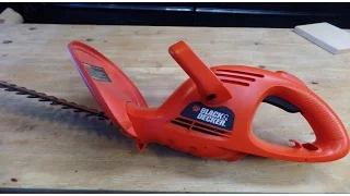 Black+Decker Hedge Trimmer teardown