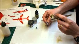 Airfix BAe Hawk T1 Trainer Red Arrows Video Build Part.8 1/48 Scale