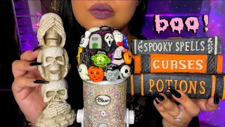 ASMR Halloween Trigger Assortment for Spooky Tingles 💀🕷️🎃