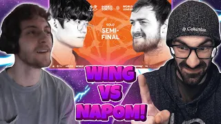 Reacting to NAPOM vs WING - GBB23 SOLO 1/2 FINAL with @_taeus