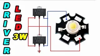 DRIVER LED 3W ( IDEA PARA LINTERNA )