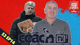 Nigel Winterburn tells BRILLIANT story about hiding food from Arsene Wenger! | DT Coach TV (S3-EP14)