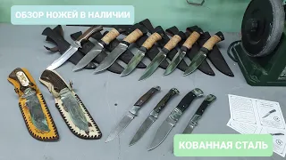 Выставка ножей Мастерская Семина. Краткий обзор ножей в наличии.