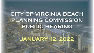 Planning Commission - 01/12/2022