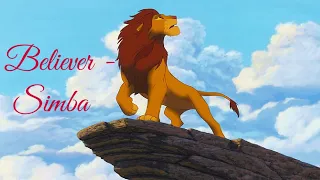 Believer Animash - Simba (The Lion King 1994)