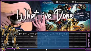 Linkin Park - What I've Done Fingerstyle Cover | Tab Tutorial