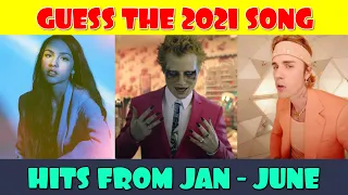 Guess the Song Music Quiz 2021 (January to June - 1st half of 2021)