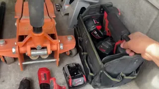 Mobile mechanic set up