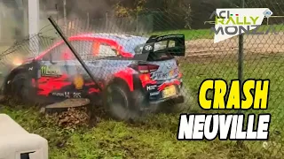CRASH Thierry Neuville & Nicolas Gilsoul  – ACI Rally Monza 2020| WRC