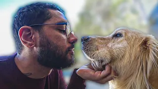 ANDEI DE CARRO COM O SLINKY E ELE NÃO PAROU DE LATIR!