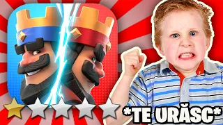 DE CE URASC COPIII TOXICI CLASH ROYALE?