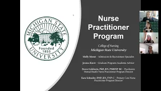 Michigan State University College of Nursing: Nurse Practitioner Informational Webinar