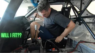 Installing A Roll Cage For The WORLDS TALLEST Race Car Driver!