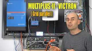 MultiPlus-II (ESS Grid-parallel) autoconsumo fotovoltaico con acumulación Victron Energy