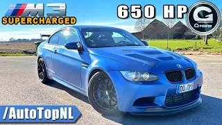 650HP BMW M3 E92 G-Power *340KM/H* REVIEW on AUTOBAHN by AutoTopNL