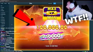 LosPollosTV FINALLY Hits a MAX WIN on SLOTS! (FIRST EVER)