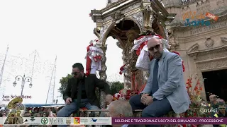 Festa di San Sebastiano Melilli. Arrivo Nuri e Uscita del Simulacro (seconda parte ) - 4 maggio 2023