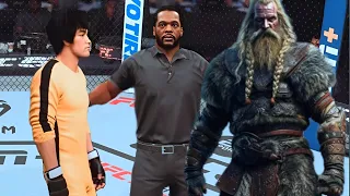 PS5| Bruce Lee vs. Forest Powerful Viking (EA Sports UFC 5)