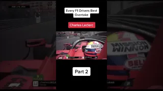 Every F1 Drivers Best Overtake: Charles Leclerc