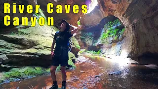 River Caves Canyon - Newnes Plateau - Lithgow - Blue Mountains Canyoning - 4K