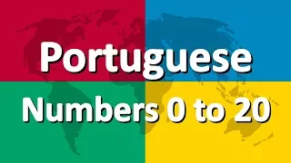 Learn Portuguese part 4 | Numbers 0 to 20