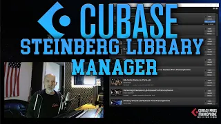 Cubase et le "Steinberg library manager"
