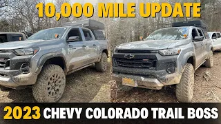 2023 CHEVY COLORADO TRAIL BOSS 10000 MILE UPDATE + MODS