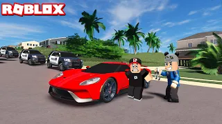 Yeni Yarış Arabasıyla Hız Yaptı ve Onu Yakaladım!! - Panda ile Roblox Ultimate Driving