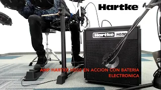 Como Usar tu AMP Hartke con Baterías Electrónicas