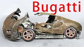 Turning Buggati into beautiful car