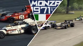 Recreating the Closest Race in F1 History - Monza 1971
