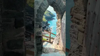 Tintagel King Arthur's Castle. #cornwalluk #merlin #kingarthur #beautifulview #castle #england