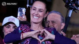 Sheinbaum storms to victory as Mexico's first female president | REUTERS