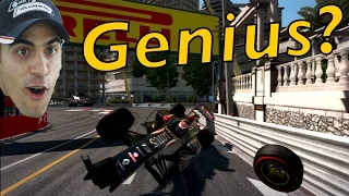 F1 2014 - Pastor Maldonado Monaco Red Flag CRASH Compilation | F1 2014 Gameplay