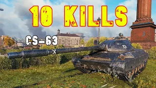 World of Tanks CS-63 - 10 Kills (1vs6)