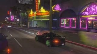 GTA 5 Expanded and Enhanced - Taking a Night Drive,MAX Fidelity,4K Graphics & Ray Tracing! (PS5)