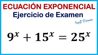 Ecuación exponencial por cambio de variable - resolución detallada | Ejercicio 8