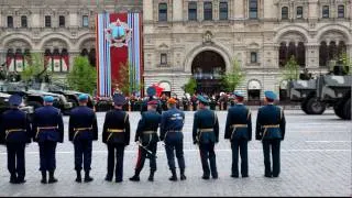 Парад Победы на Красной площади 9 мая 2010 года