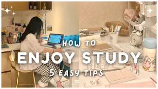 how to actually enjoy studying ~