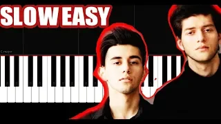 Rauf Faik детство - SLOW EASY - PIANO TUTORIAL by VN