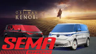 VW ID Buzz With OBI-WAN At SEMA 2022 ? - BONUS!! The SCOUT Returns As VW EV Off-Road Brand In 2026