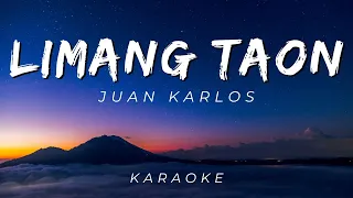 LIMANG TAON - JUAN KARLOS | KARAOKE VERSION