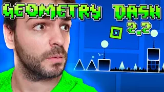 MI PRIMERA VEZ EN GEOMETRY DASH 2.2