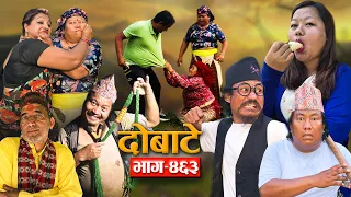 Dobate"दोबाटे" Ep - 463 | April 12, 2024 | Comedy Serial | Harendra Khatri