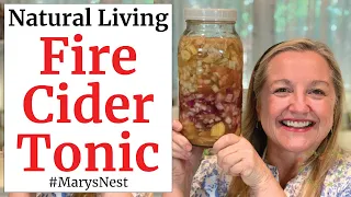 Fire Cider Tonic Recipe - Master Tonic Home Remedy for Colds and Flu
